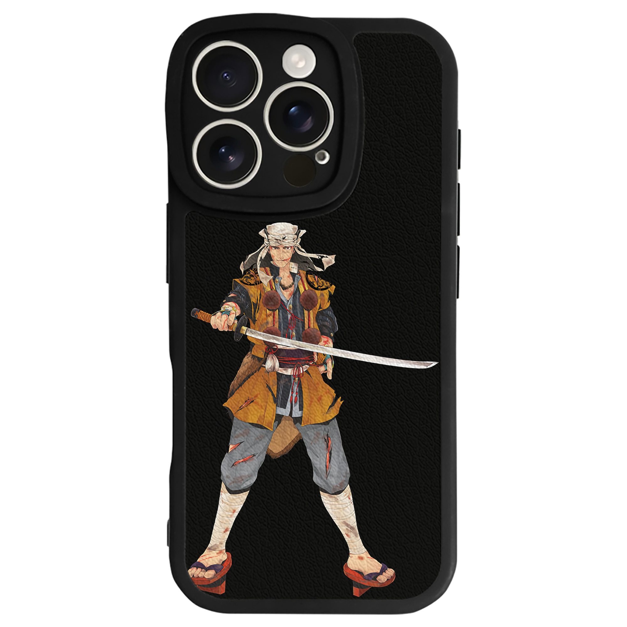 （画像用） 刀剣乱舞 Touken Ranbu 【iPhone 16シリーズ対応】シリコンスマホケース（レザー調） 材質：シリコン